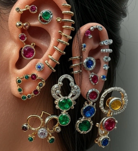 The Bold Edge of Ear Cartilage Clips: A Modern Jewelry Trend