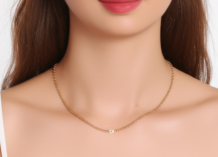 The Allure of the Clavicle Chain: A Subtle Sparkle for Every Neckline