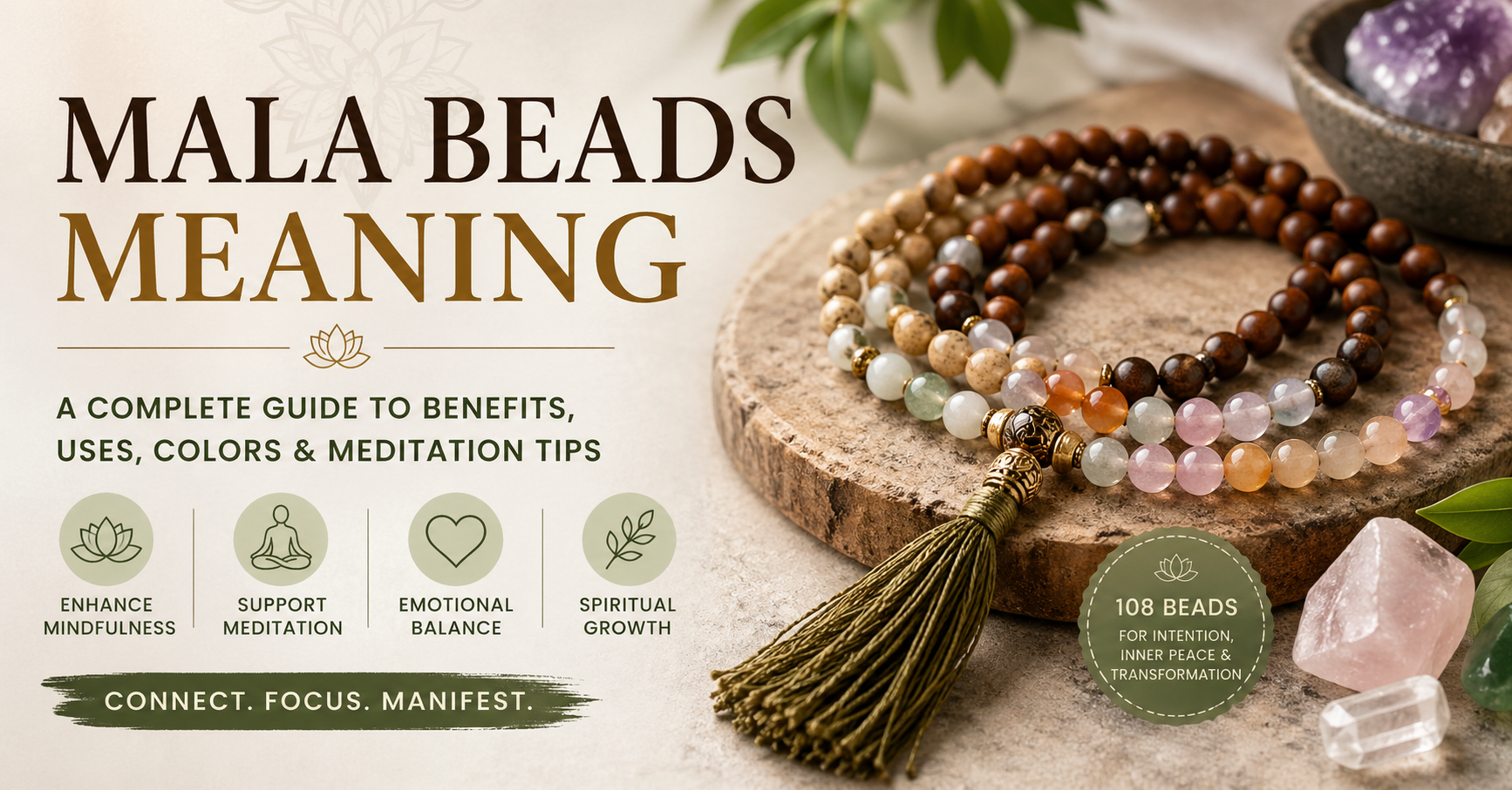 Mala Beads Meaning: A Complete Guide to Meditation, Spiritual Healing, and Mindfulness Jewelry