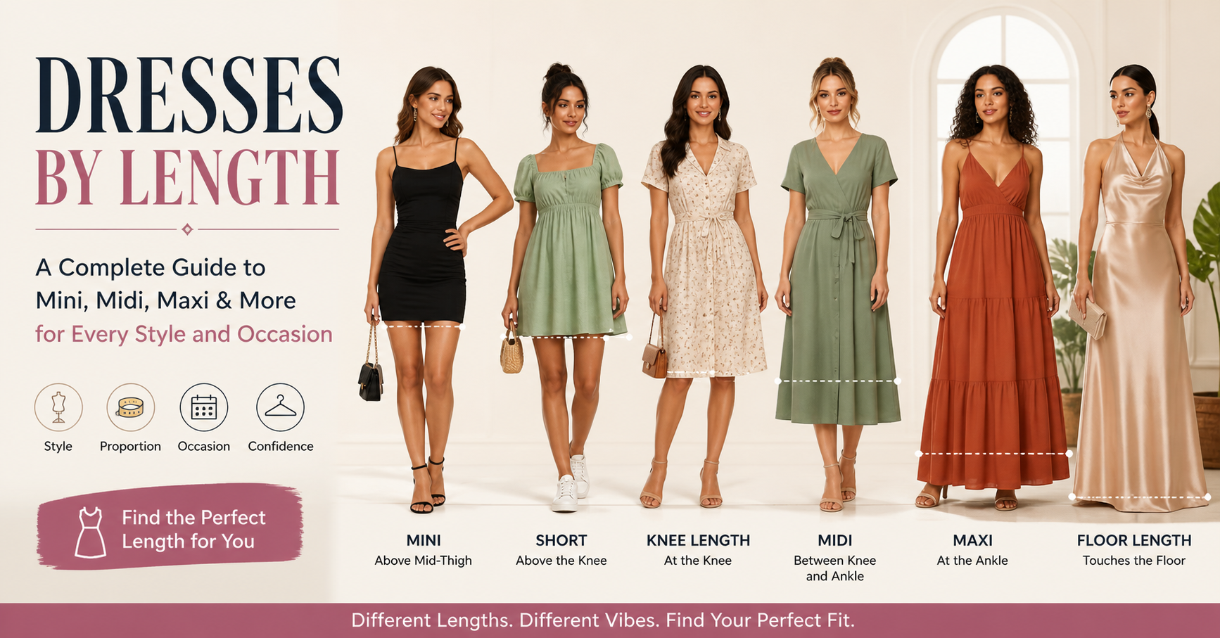 Dresses by Length: The Complete Dress Length Guide for Style, Proportion, and Occasion