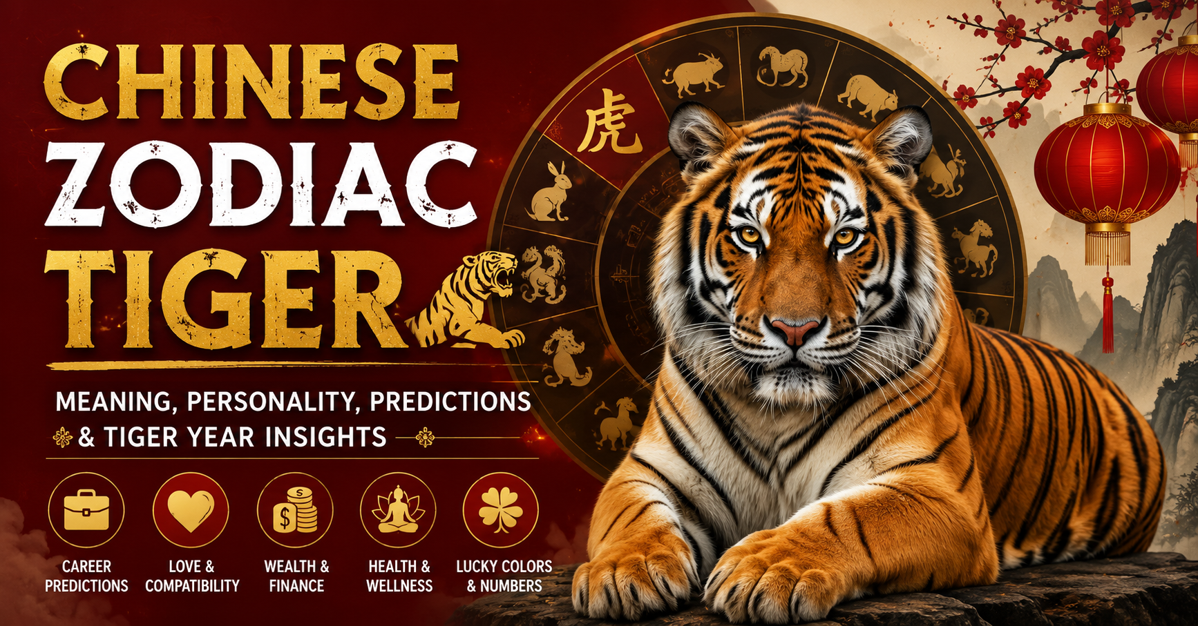 Chinese Zodiac Tiger Meaning, Personality, Predictions, and Traditions in Chinese Astrology