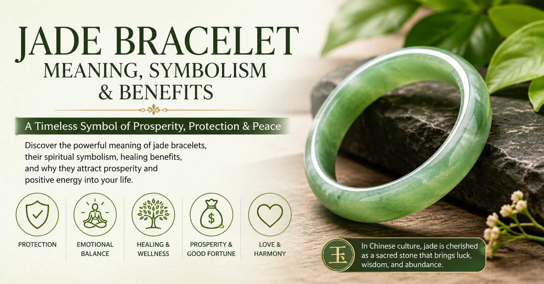Jade Bracelet Meaning, Symbolism, and Benefits: The Complete Guide to Prosperity and Positive Energy