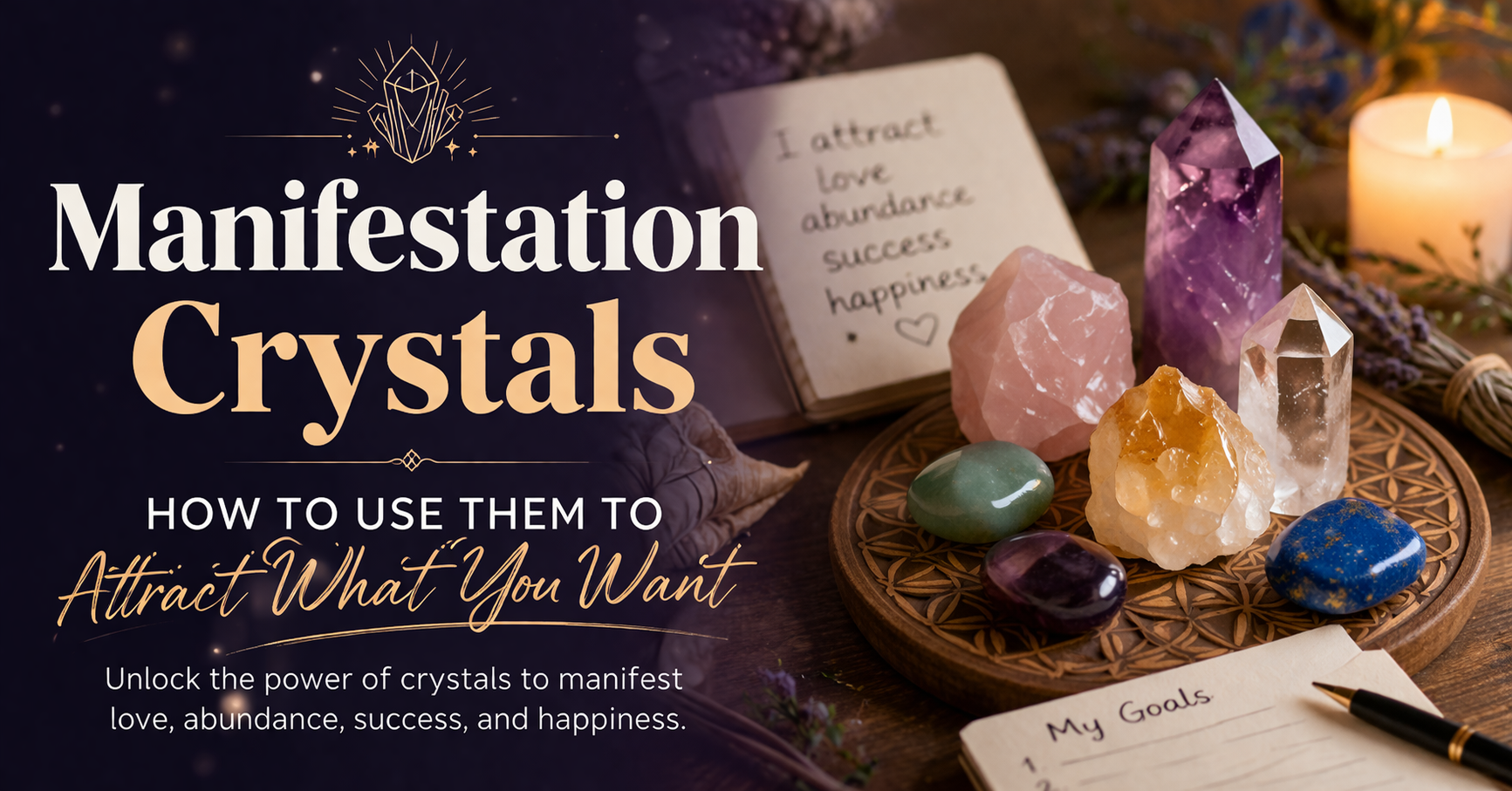 Manifestation Crystals: How to Use Them to Attract What You Want