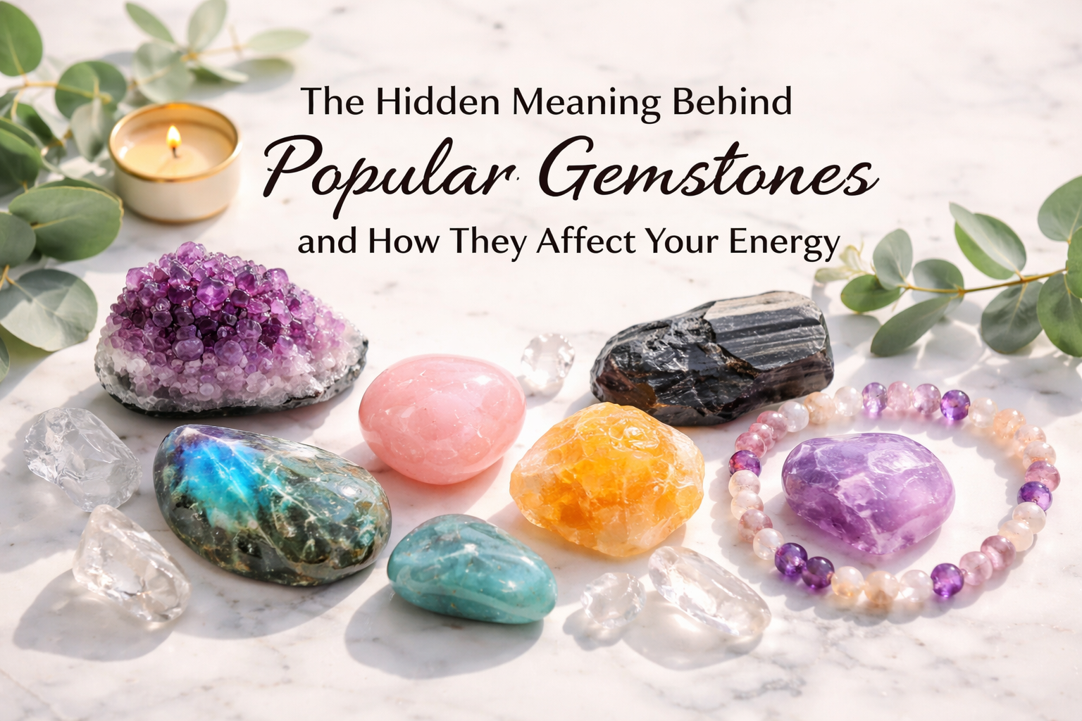 The Hidden Meaning Behind Popular Gemstones and How They Affect Your Energy