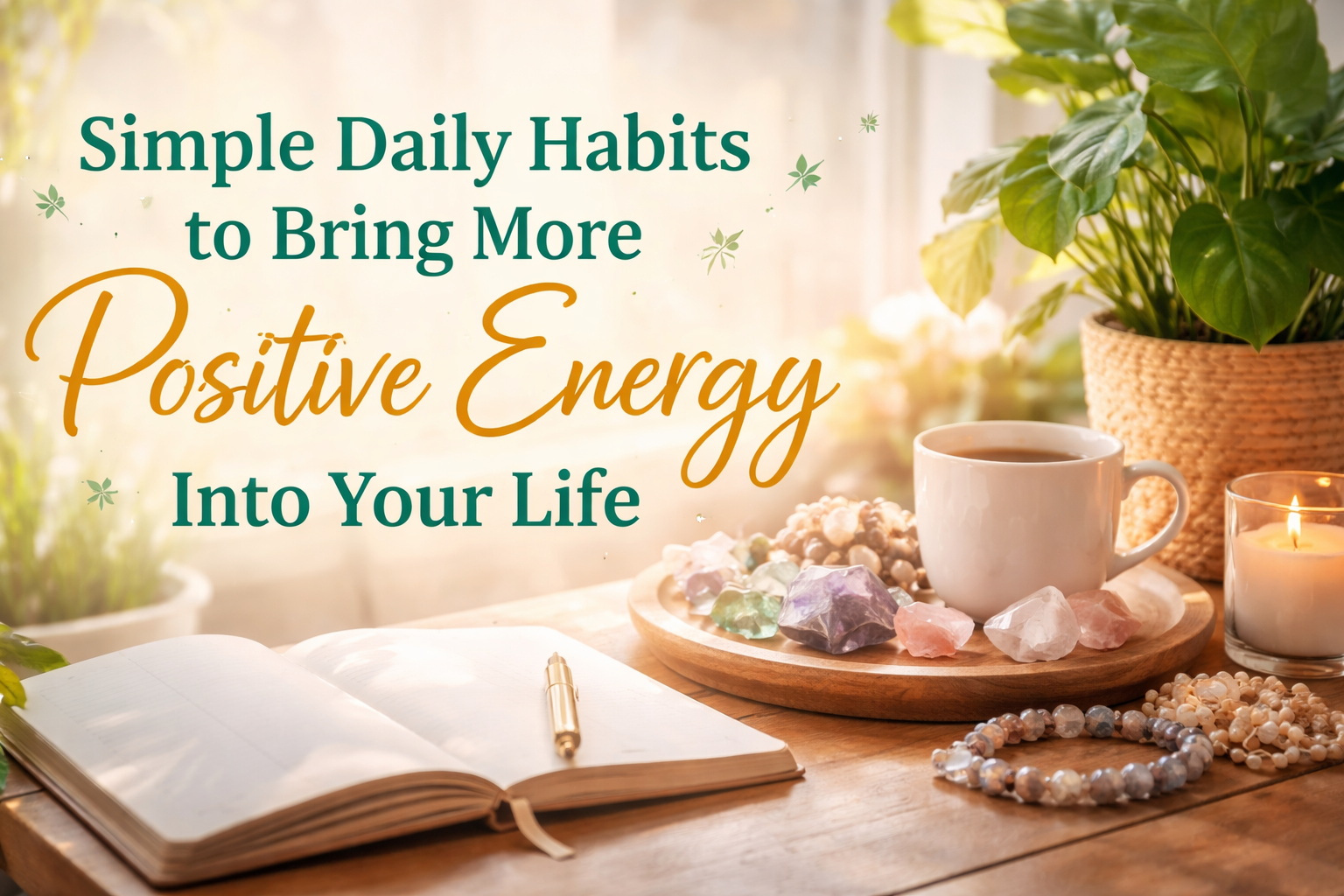 Simple Daily Habits to Bring More Positive Energy Into Your Life