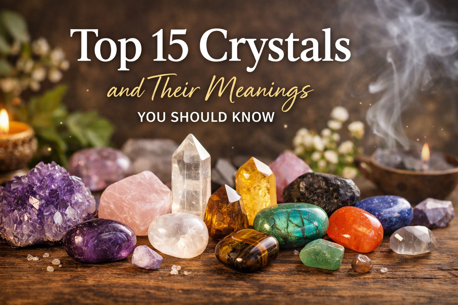 Top 15 Crystals and Their Meanings You Should Know
