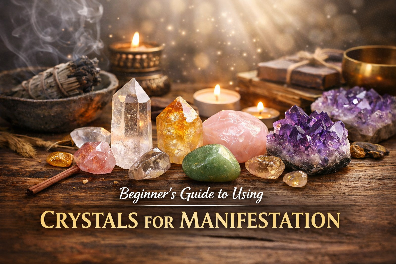 Beginner’s Guide to Using Crystals for Manifestation