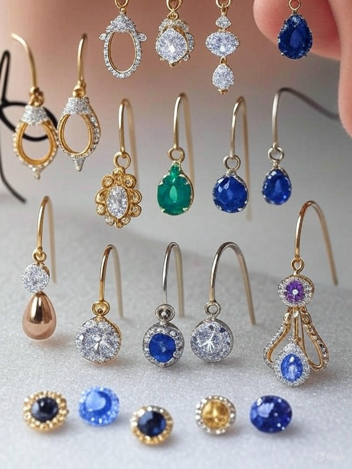 The Dazzling Appeal of Drop Earrings: A Statement of Elegance