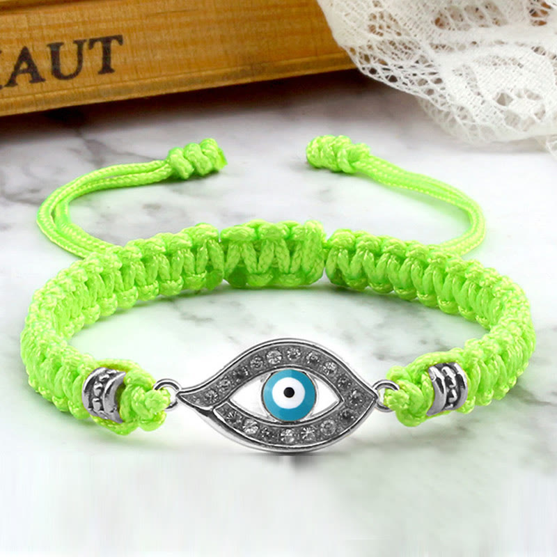 Karma Stone Evil Eye Keep Away Evil Spirits String Bracelet