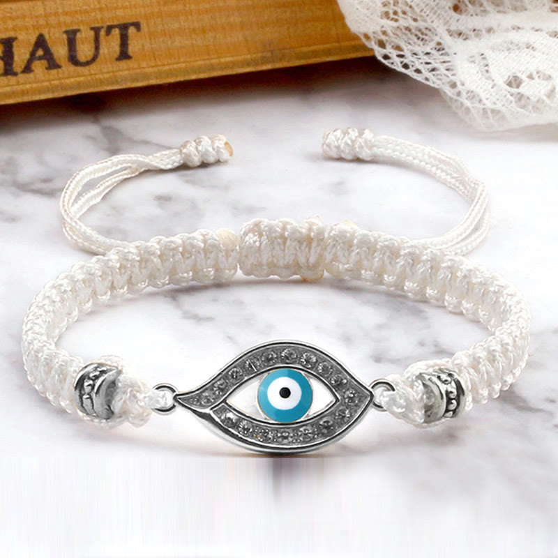 Karma Stone Evil Eye Keep Away Evil Spirits String Bracelet