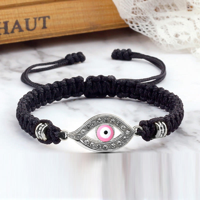 Karma Stone Evil Eye Keep Away Evil Spirits String Bracelet