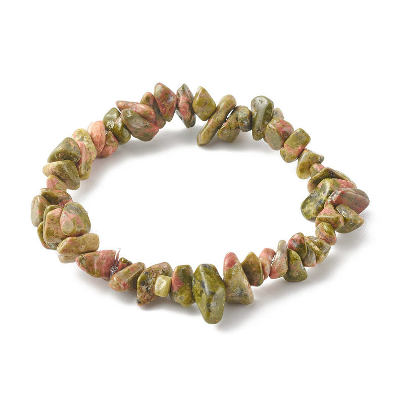 Karma Stone Amethyst Lazurite Various Crystal Stone Healing Positive Bracelet