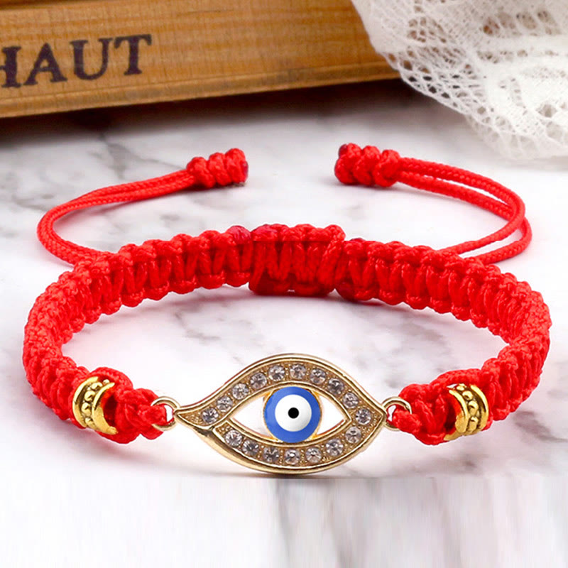 Karma Stone Evil Eye Keep Away Evil Spirits String Bracelet
