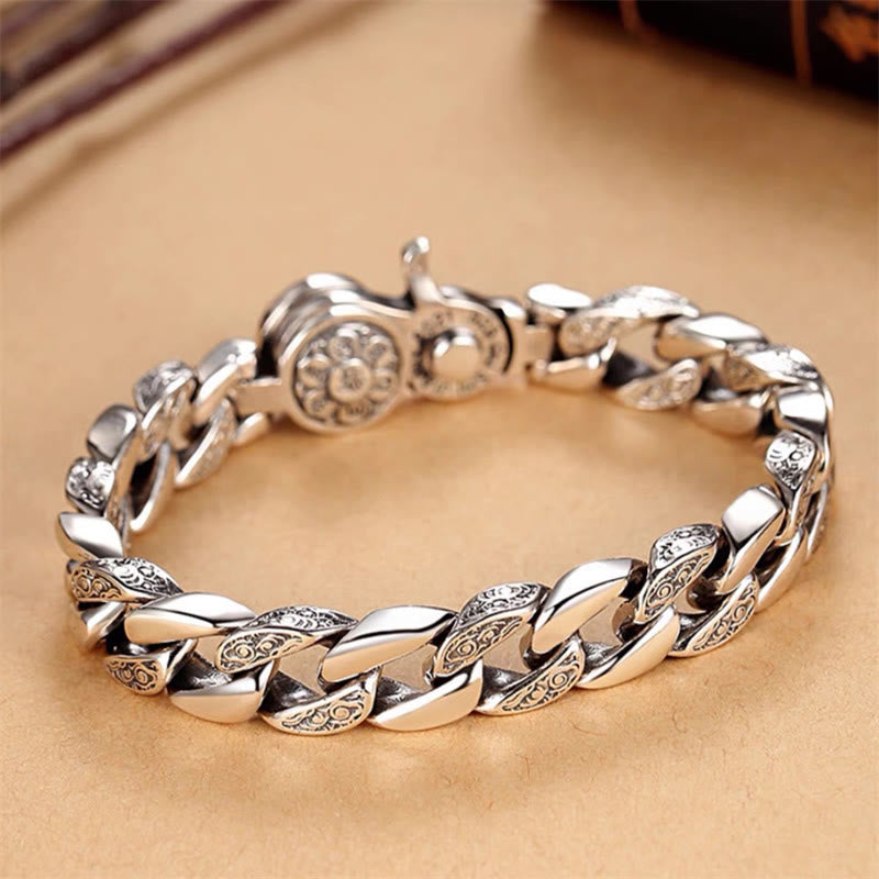 Karma Stone Tibet Om Mani Padme Hum Double Dorje Vajra Creativity Bracelet