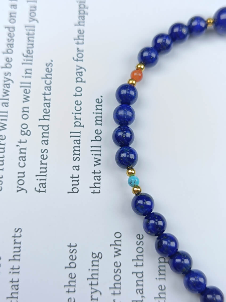 Lapis Lazuli Guardian Bracelet Turquoise, South Red Jade, Sterling Silver