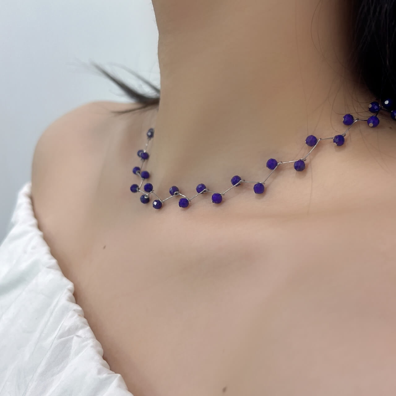 Baby's Breath 4mm Diamond-Cut Necklace Sterling Silver