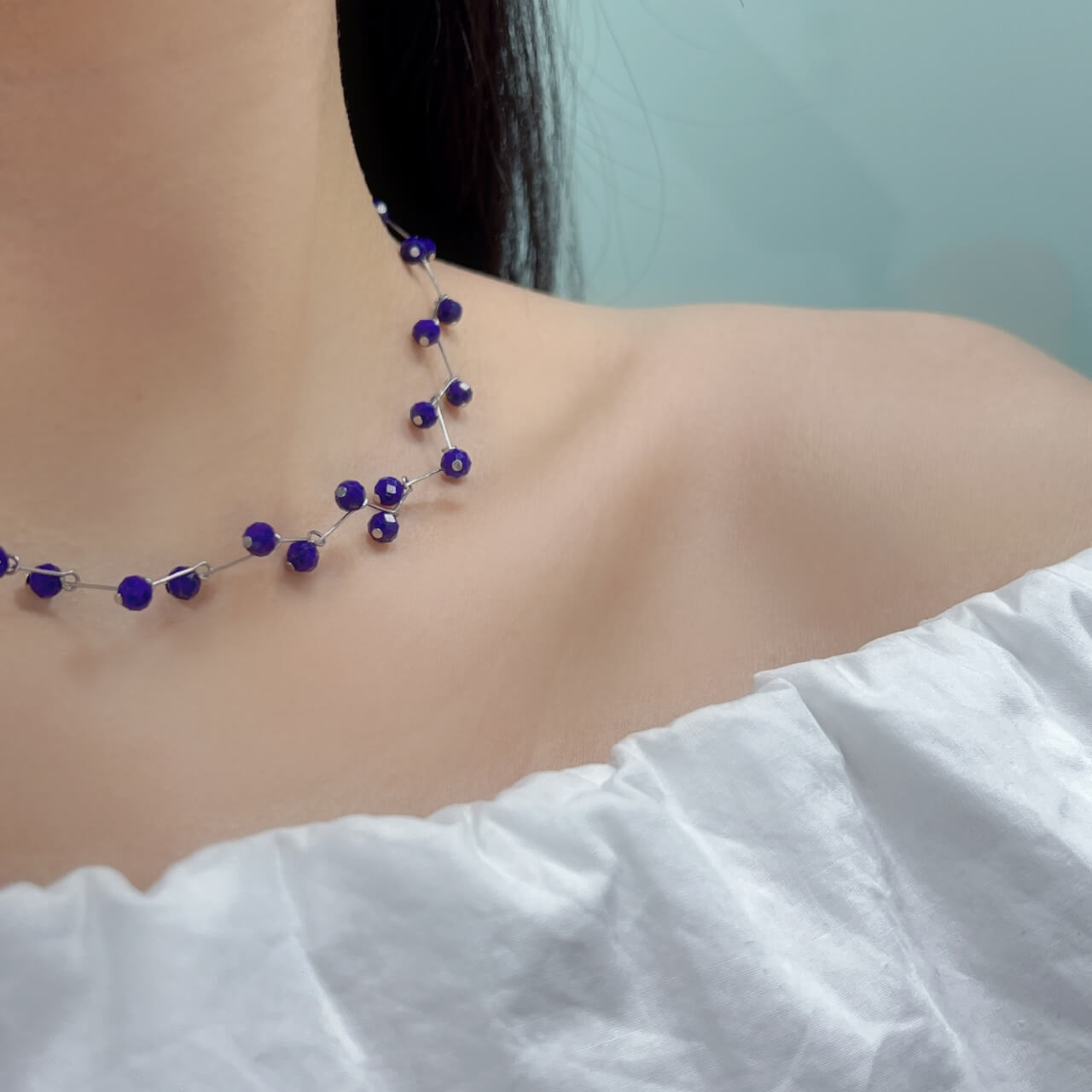 Baby's Breath 4mm Diamond-Cut Necklace Sterling Silver