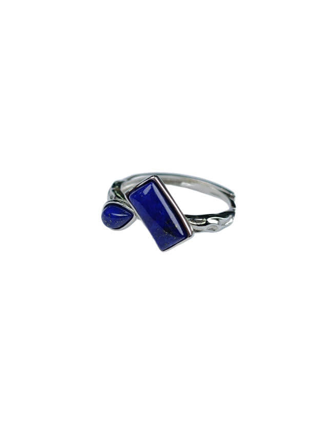 Lapis Lazuli Ring in Sterling Silver