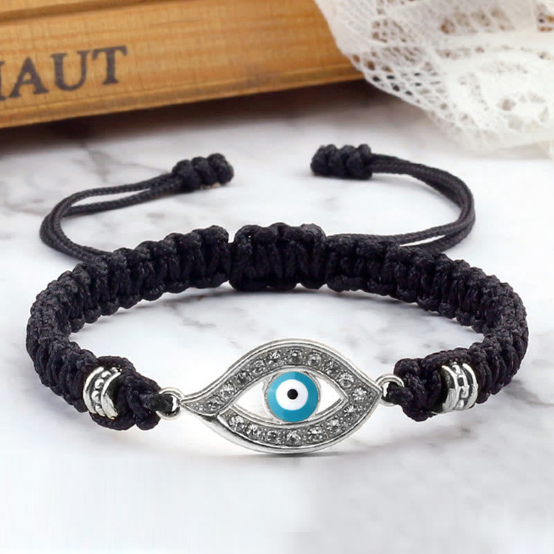 Karma Stone Evil Eye Keep Away Evil Spirits String Bracelet