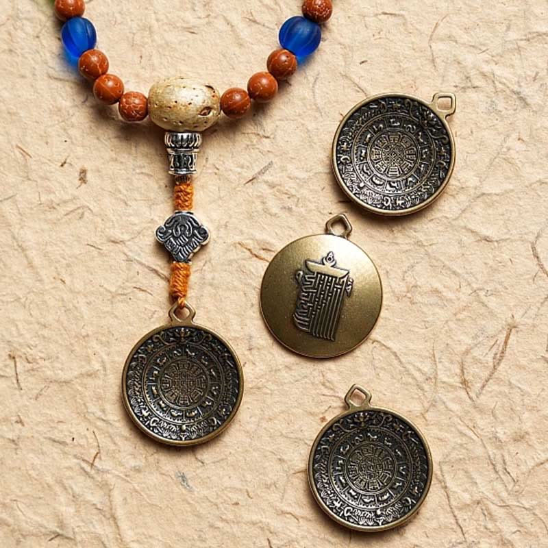 Karma Stone Tibet Bodhi Seed 108 Mala Beads Wisdom Peace Bracelet Necklace