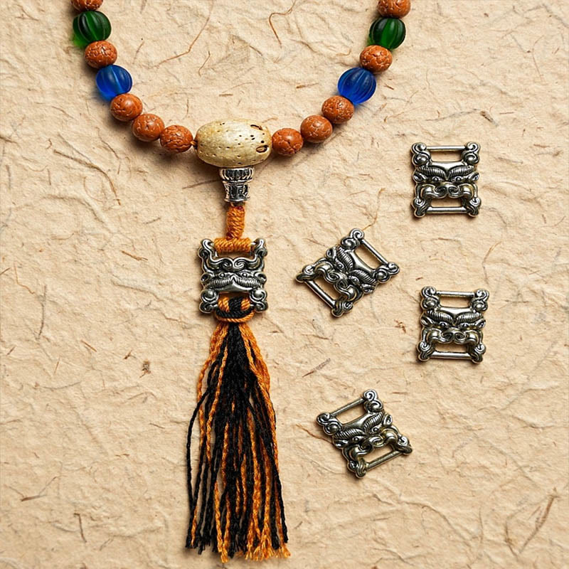 Karma Stone Tibet Bodhi Seed 108 Mala Beads Wisdom Peace Bracelet Necklace