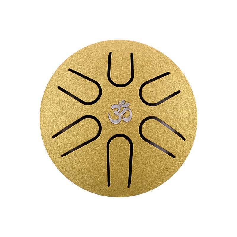 Karma Stone Mini Steel Tongue Drum 3 Inch Sound Healing Drum Kit
