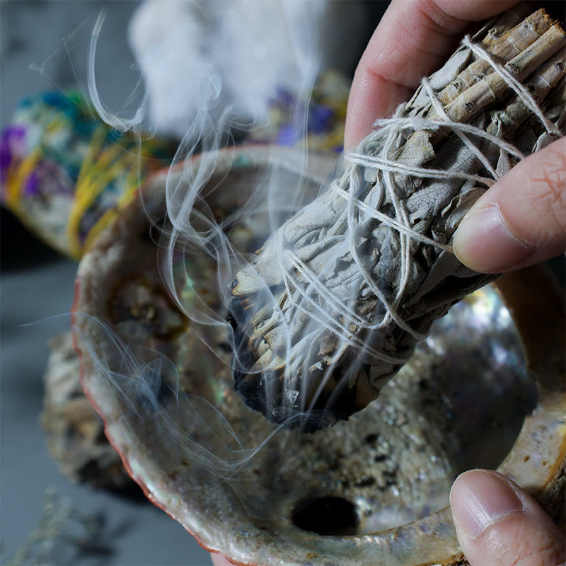 Karma Stone Smudge Stick for Home Cleansing Incense Healing Meditation and California Smudge Sticks Rituals