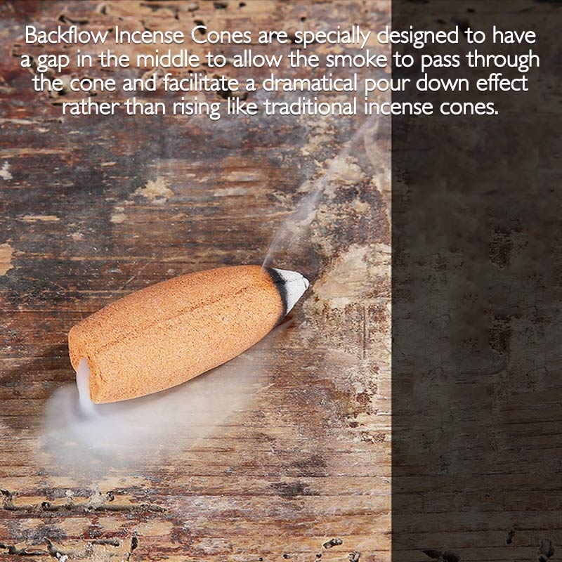 Karma Stone Mixed Aroma Backflow Incense 50 Cones Pack