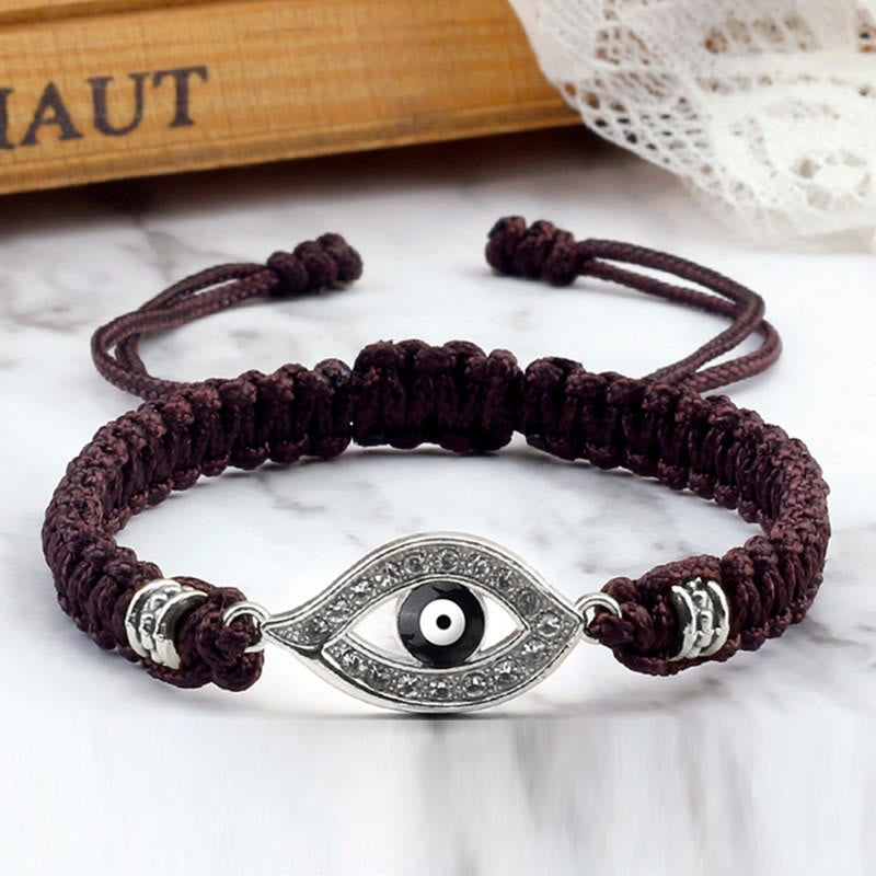 Karma Stone Evil Eye Keep Away Evil Spirits String Bracelet