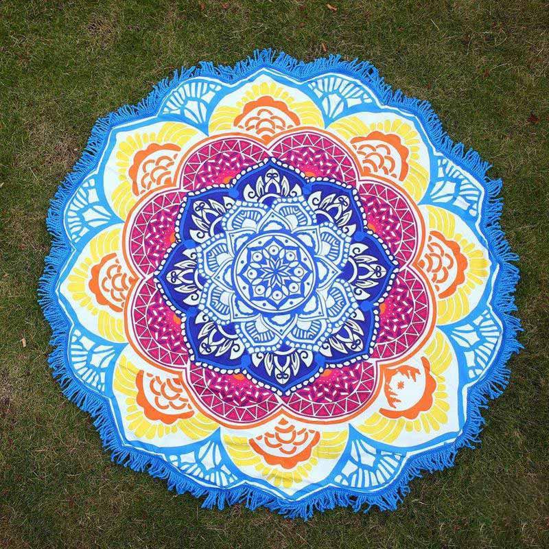 Karma Stone Tibetan Mandala Harmony Mat Decoration
