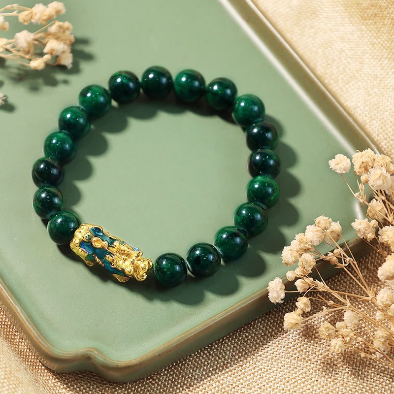 Karma Stone FengShui PiXiu Jade Protection Bracelet