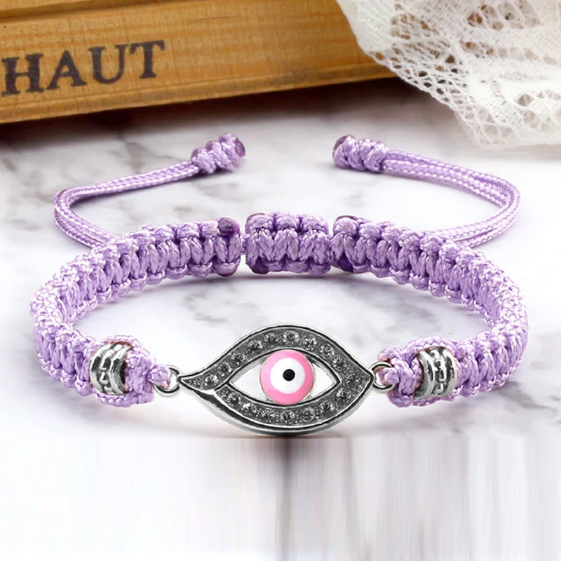 Karma Stone Evil Eye Keep Away Evil Spirits String Bracelet