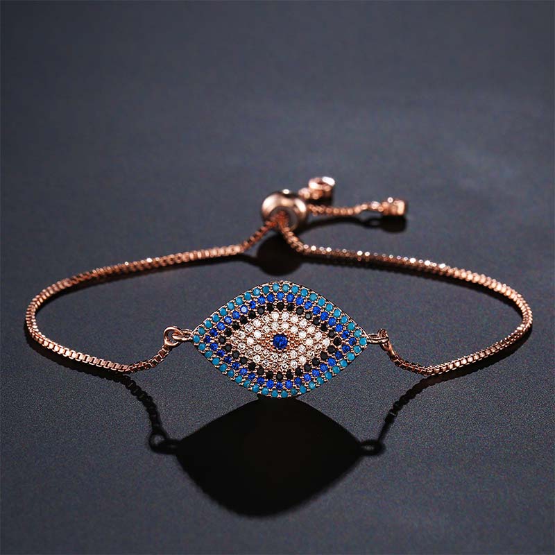 Karma Stone Evil Eye Protection Healing Bracelet