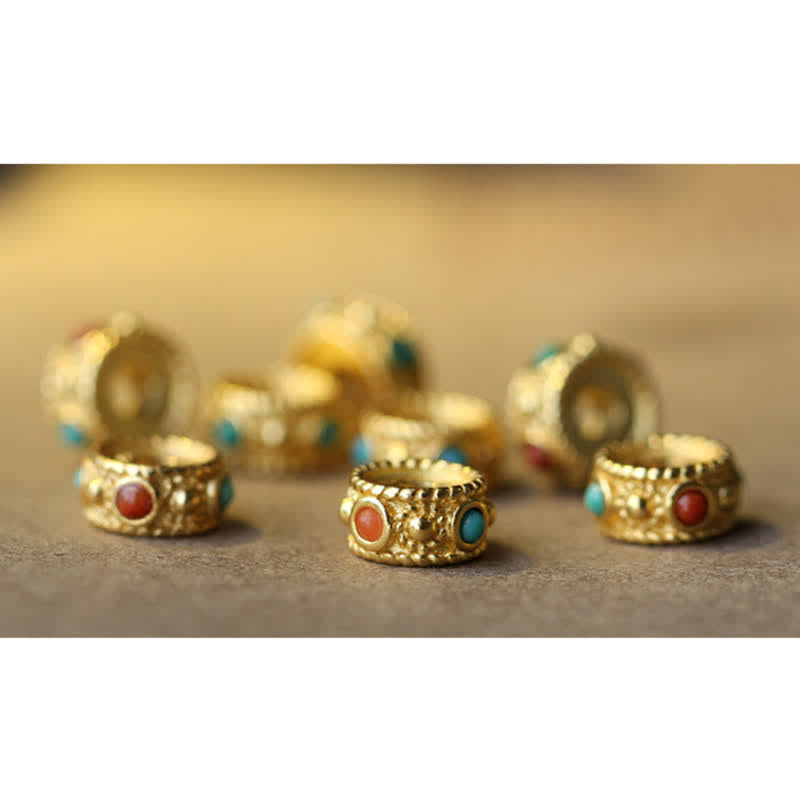 Karma Stone Vietnam Qinan Agarwood Turquoise Balance Strength Bracelet