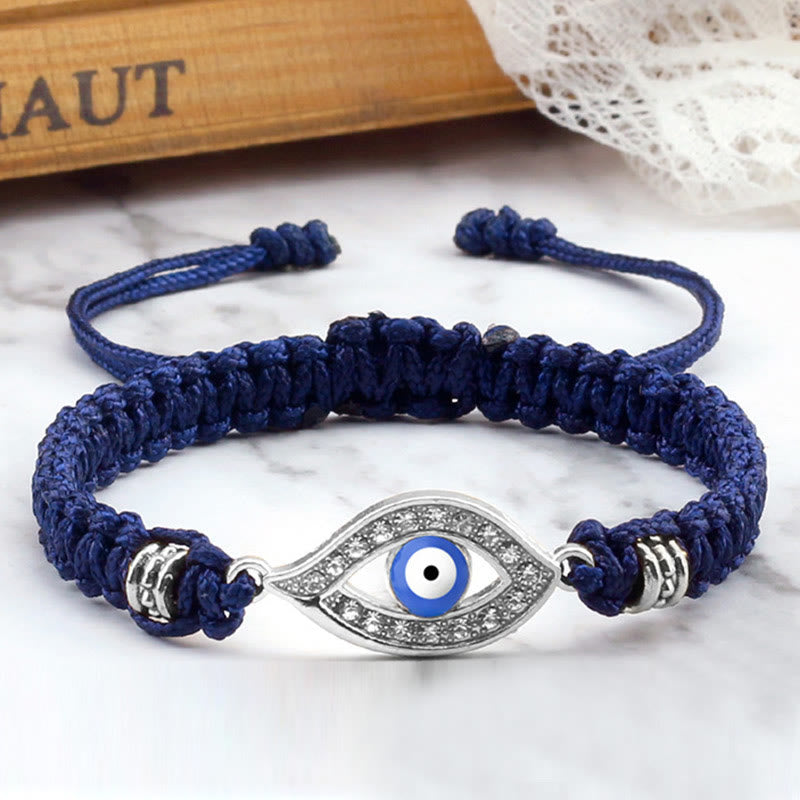 Karma Stone Evil Eye Keep Away Evil Spirits String Bracelet