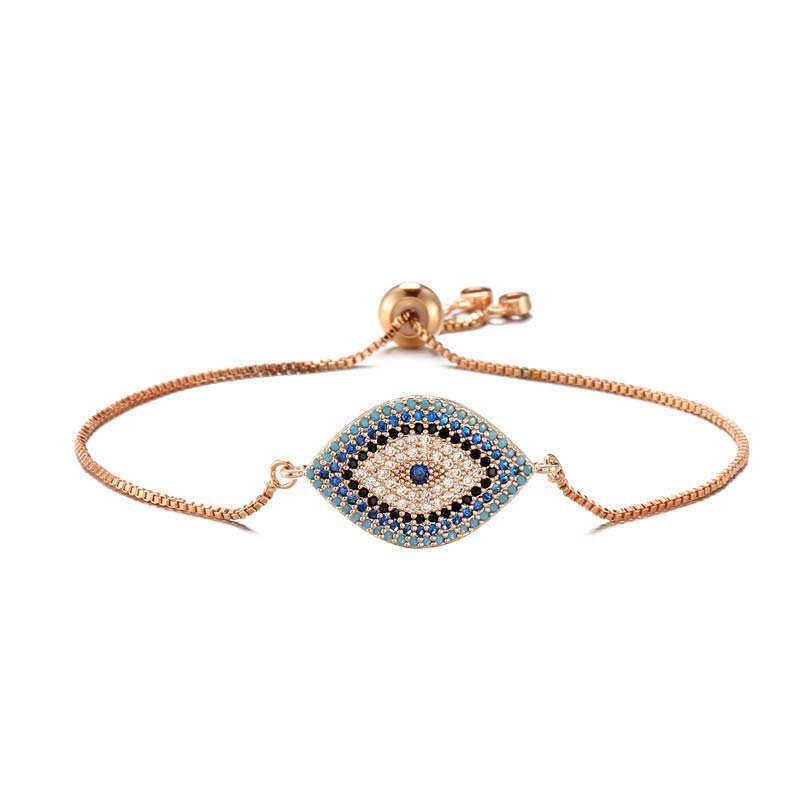 Karma Stone Evil Eye Protection Healing Bracelet