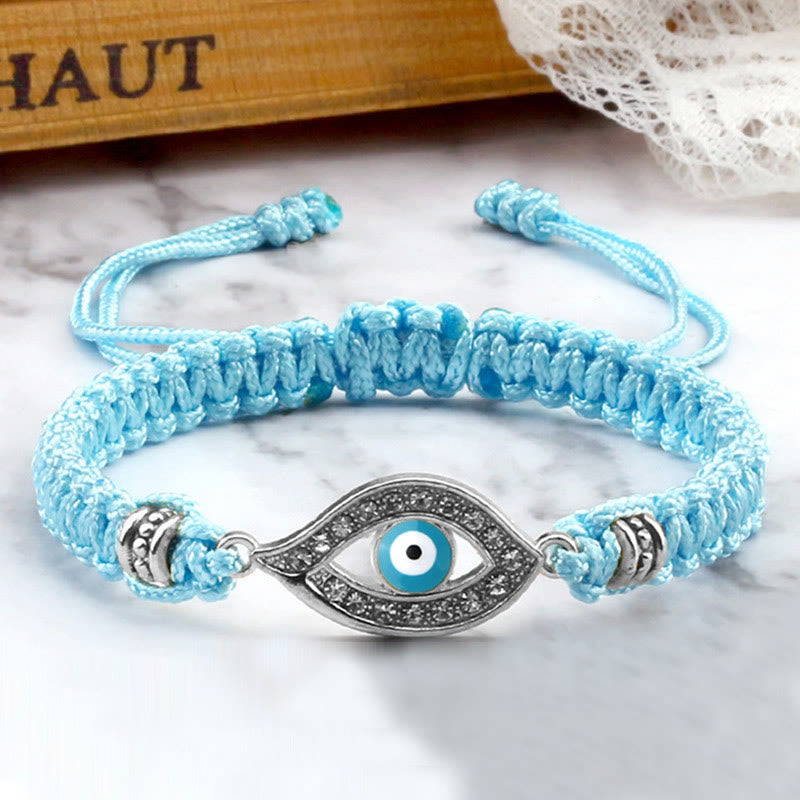 Karma Stone Evil Eye Keep Away Evil Spirits String Bracelet