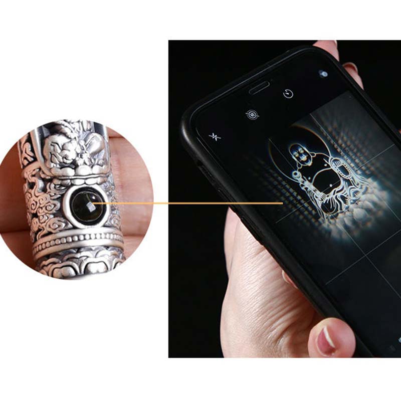 Karma Stone Chinese Zodiac Natal Buddha Projection Prosperity Necklace Pendant