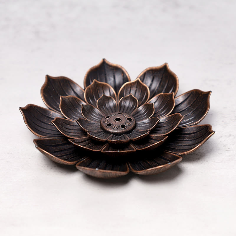 Karma Stone Creative Six-hole Lotus Incense Burner