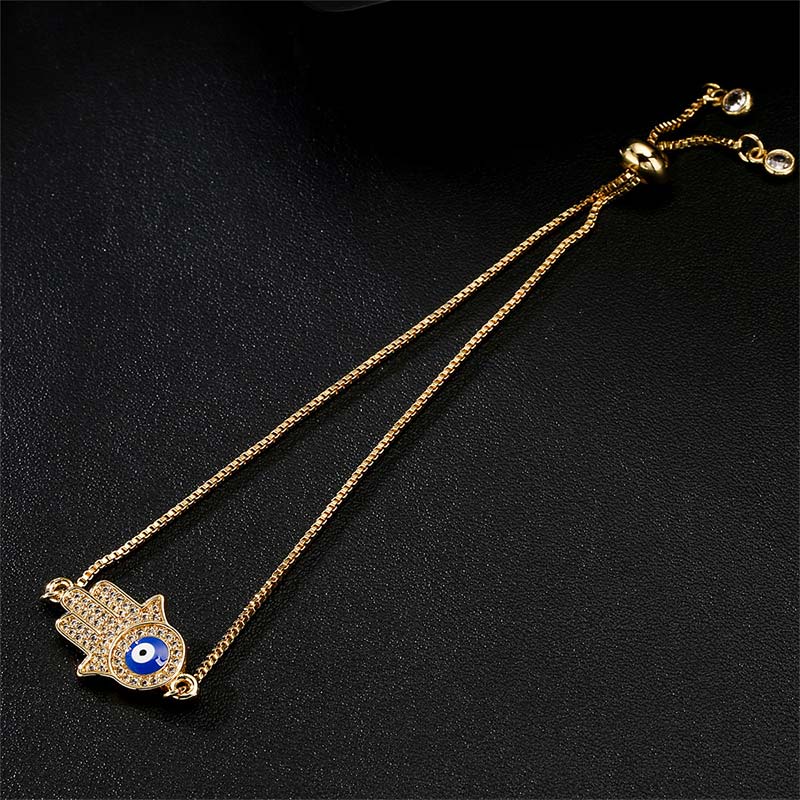 Karma Stone Evil Eye Protection Courage Bracelet