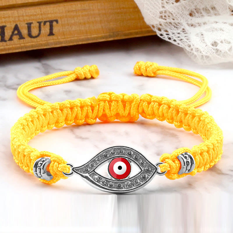 Karma Stone Evil Eye Keep Away Evil Spirits String Bracelet