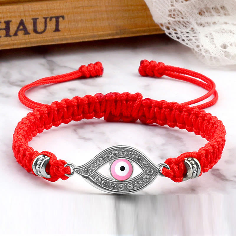 Karma Stone Evil Eye Keep Away Evil Spirits String Bracelet