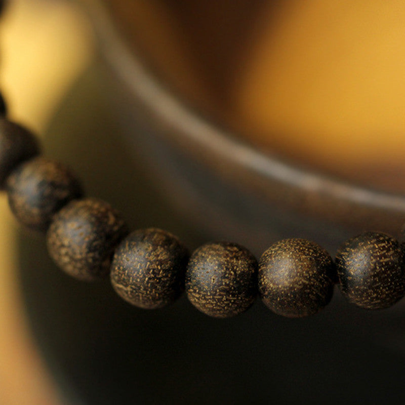 Karma Stone Agarwood Jade Strength Calm Bracelet