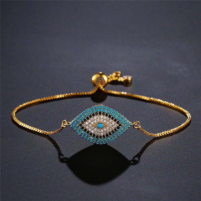 Karma Stone Evil Eye Protection Healing Bracelet