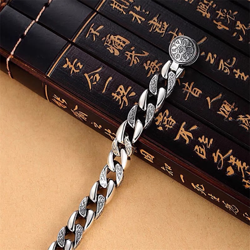 Karma Stone Tibet Om Mani Padme Hum Double Dorje Vajra Creativity Bracelet