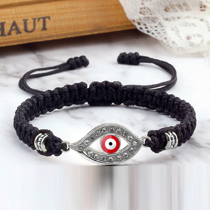 Karma Stone Evil Eye Keep Away Evil Spirits String Bracelet