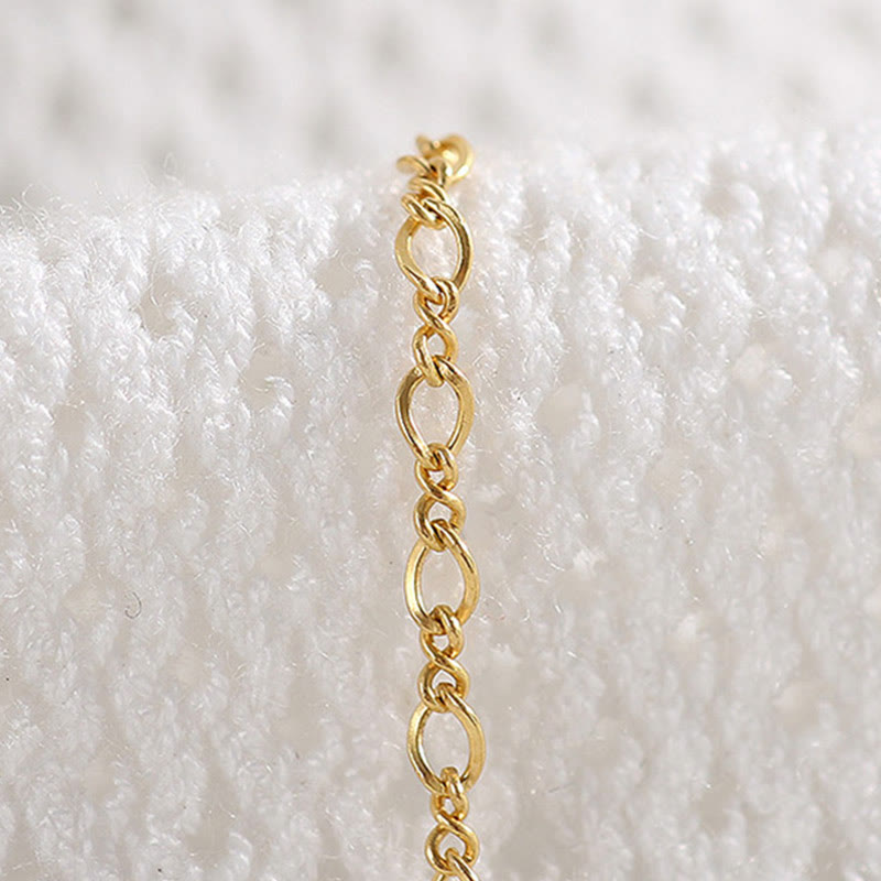 Karma Stone 14k Gold Plated Natural Moonstone Healing Love Bracelet