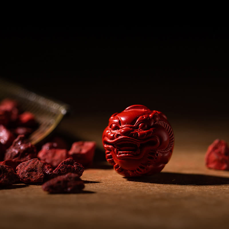 Karma Stone Tibet Om Mani Padme Hum PiXiu Copper Coin Small Leaf Red Sandalwood Cinnabar Protection Key Chain