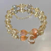 Karma Stone Blessed Moon Citrine Abundant Energy Bracelet