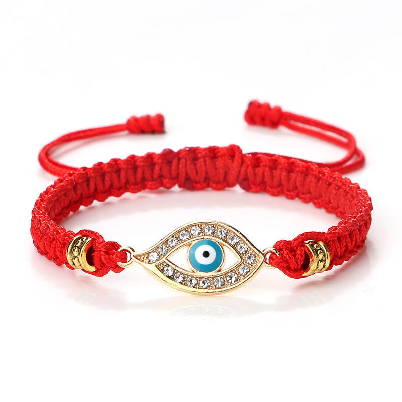 Karma Stone Evil Eye Keep Away Evil Spirits String Bracelet
